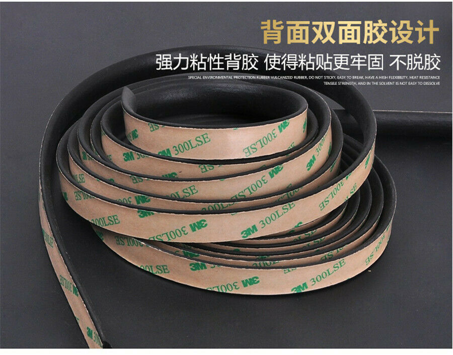 5m Car Sunroof Front & rear windshield Rubber Seal Strip Waterproof Accessories