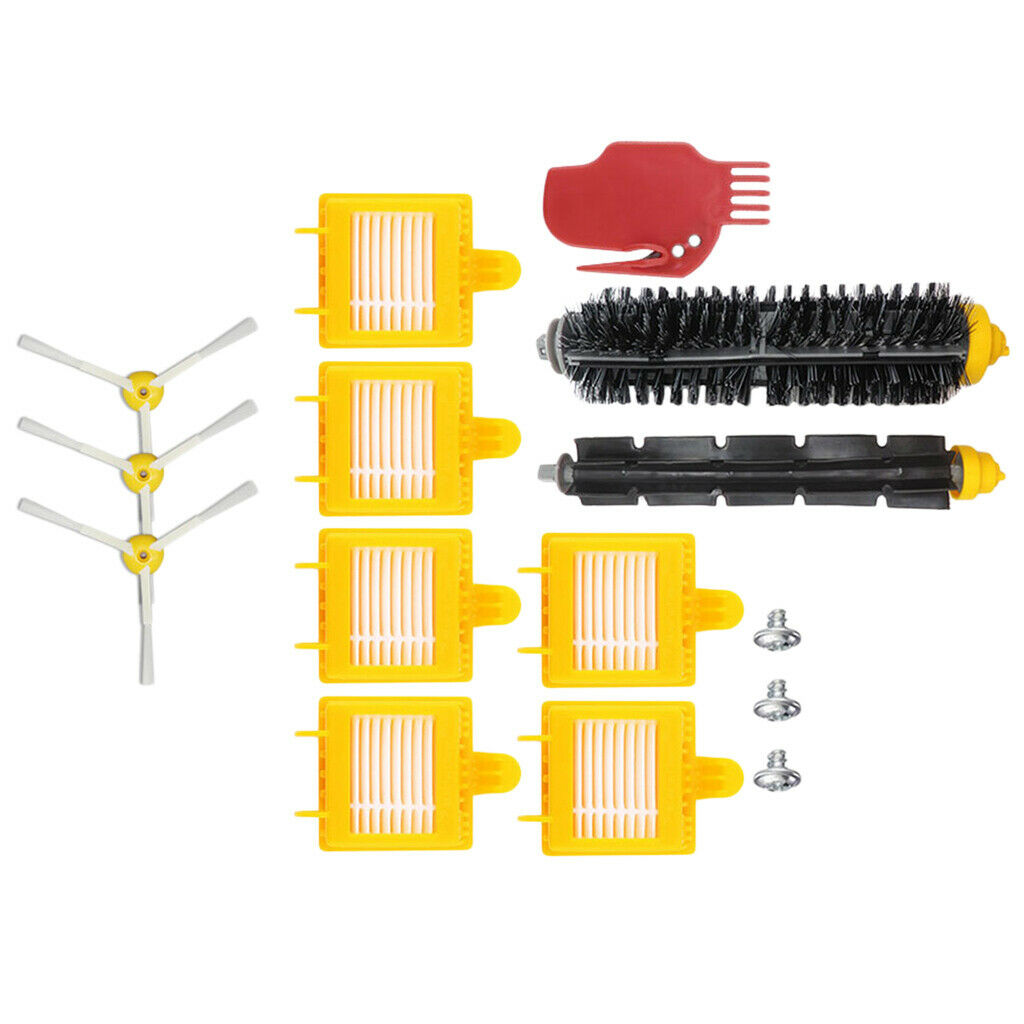 11-piece Durable Vacuum Cleaner Accessory Kit for Irobot Roomba Sweepers