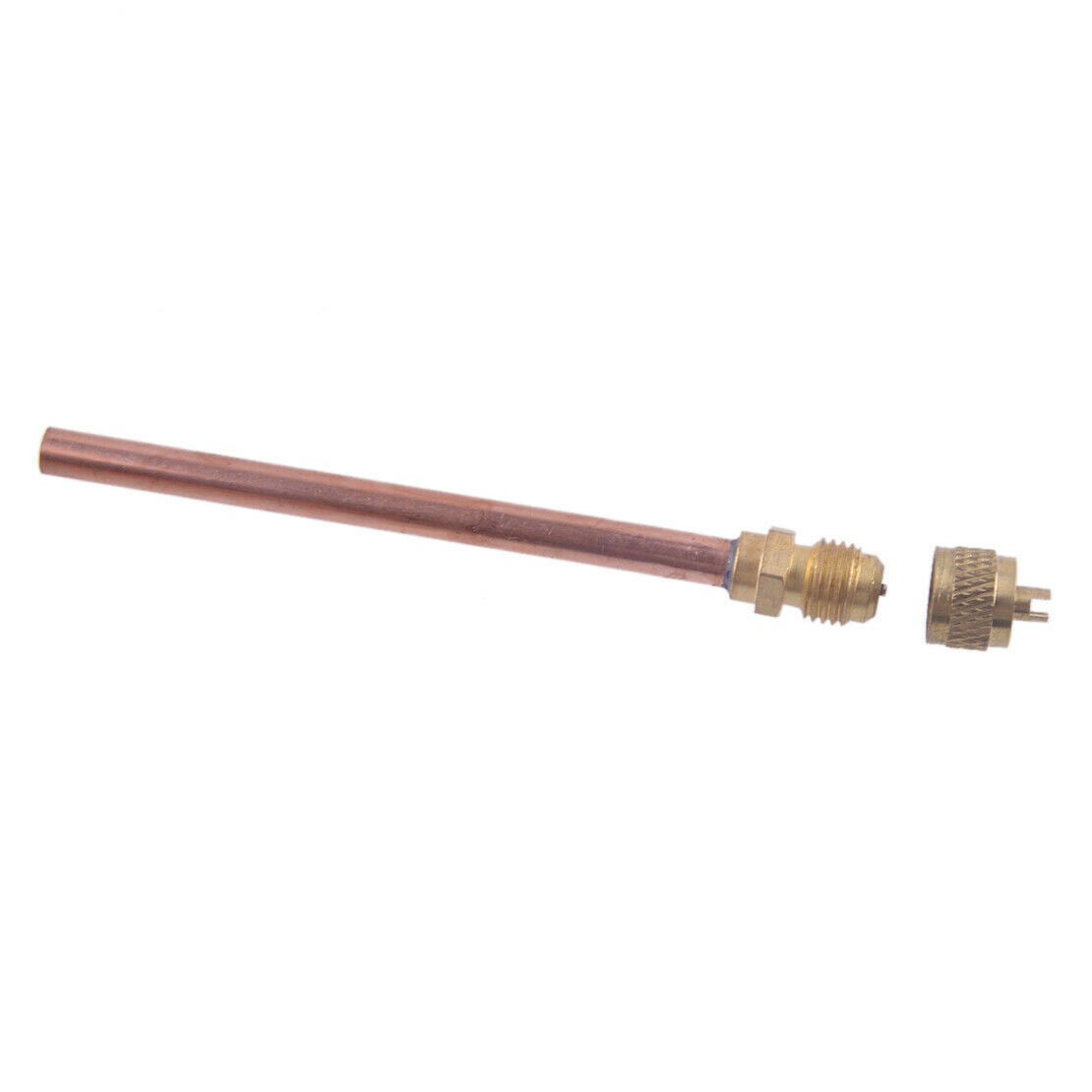 10pcs Refrigeration Access Valve Air Conditioning Filler Pipe Pipeline Brass Car
