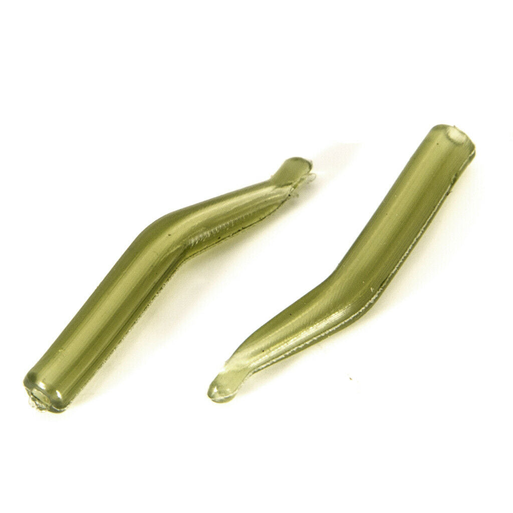 Pack of 50pcs Carp Fishing Hook Sleeve Tube End Tackle Fishing Aligner Hose