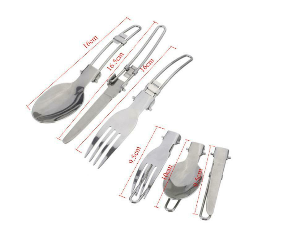 Portable Gas Camping Stove Butane Propane Burner Outdoor Hiking Picnic Cookware