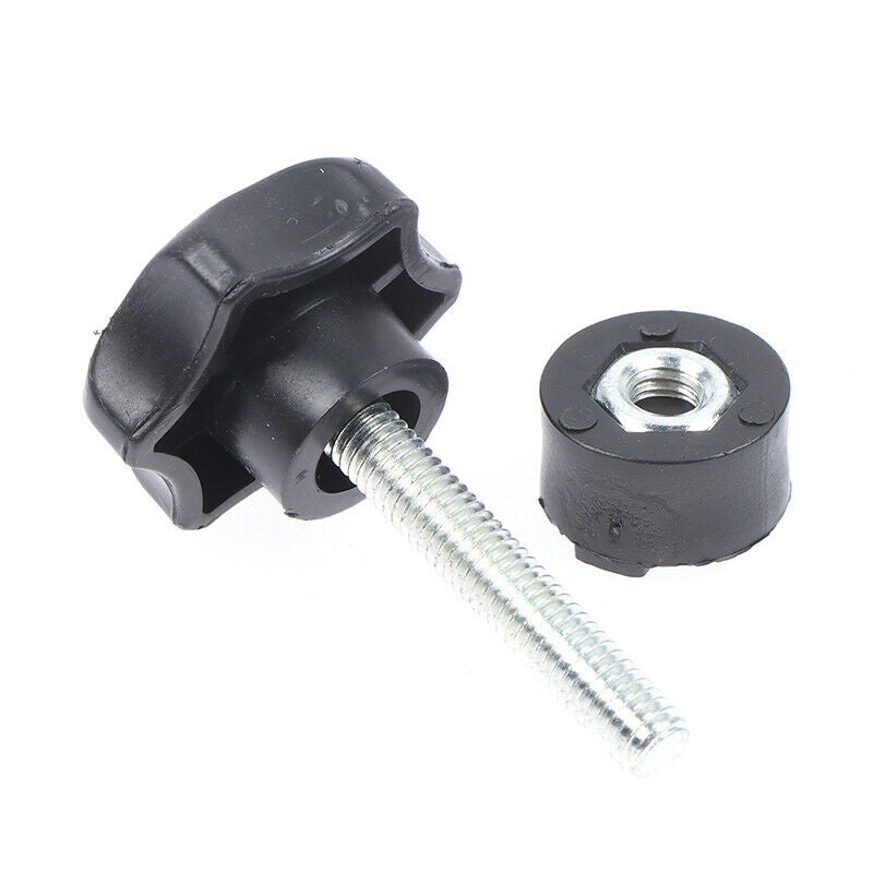 Tighten the guiding rule screw with the pressing screw of the manual ceramic KX