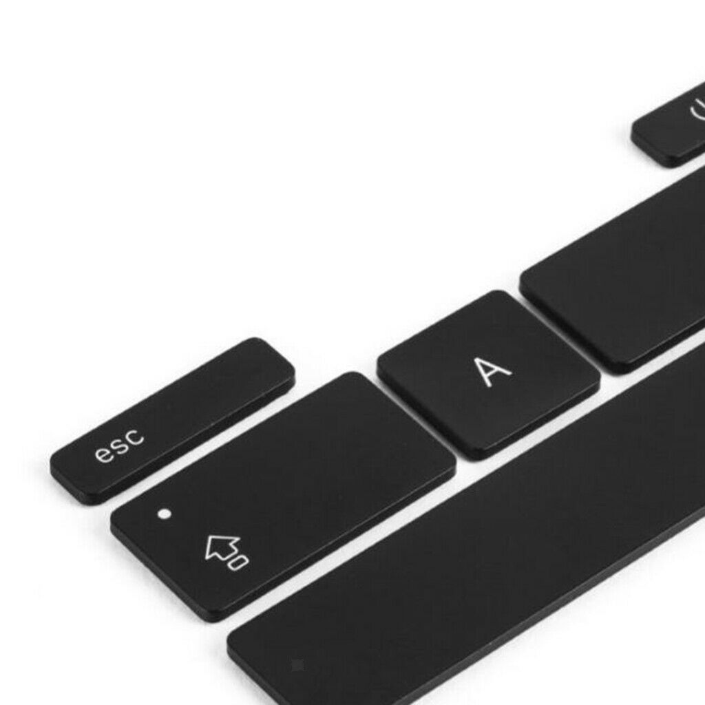 Replacement US Keyboard Key Caps Covers One Set for MacBook 15" A1707 16 17