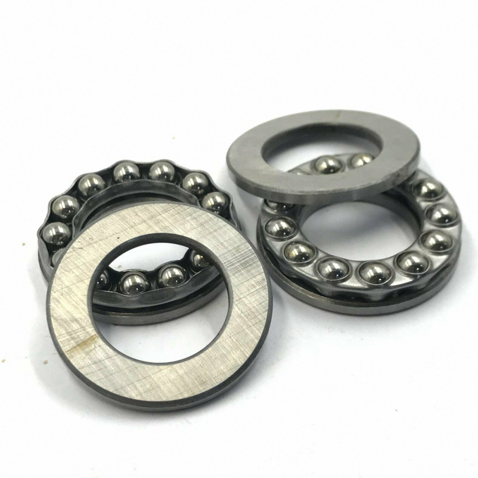 10pcs Axial Ball Thrust Bearing 120 x 155 x 25mm 51124 Stainless Steel [M_M_S]