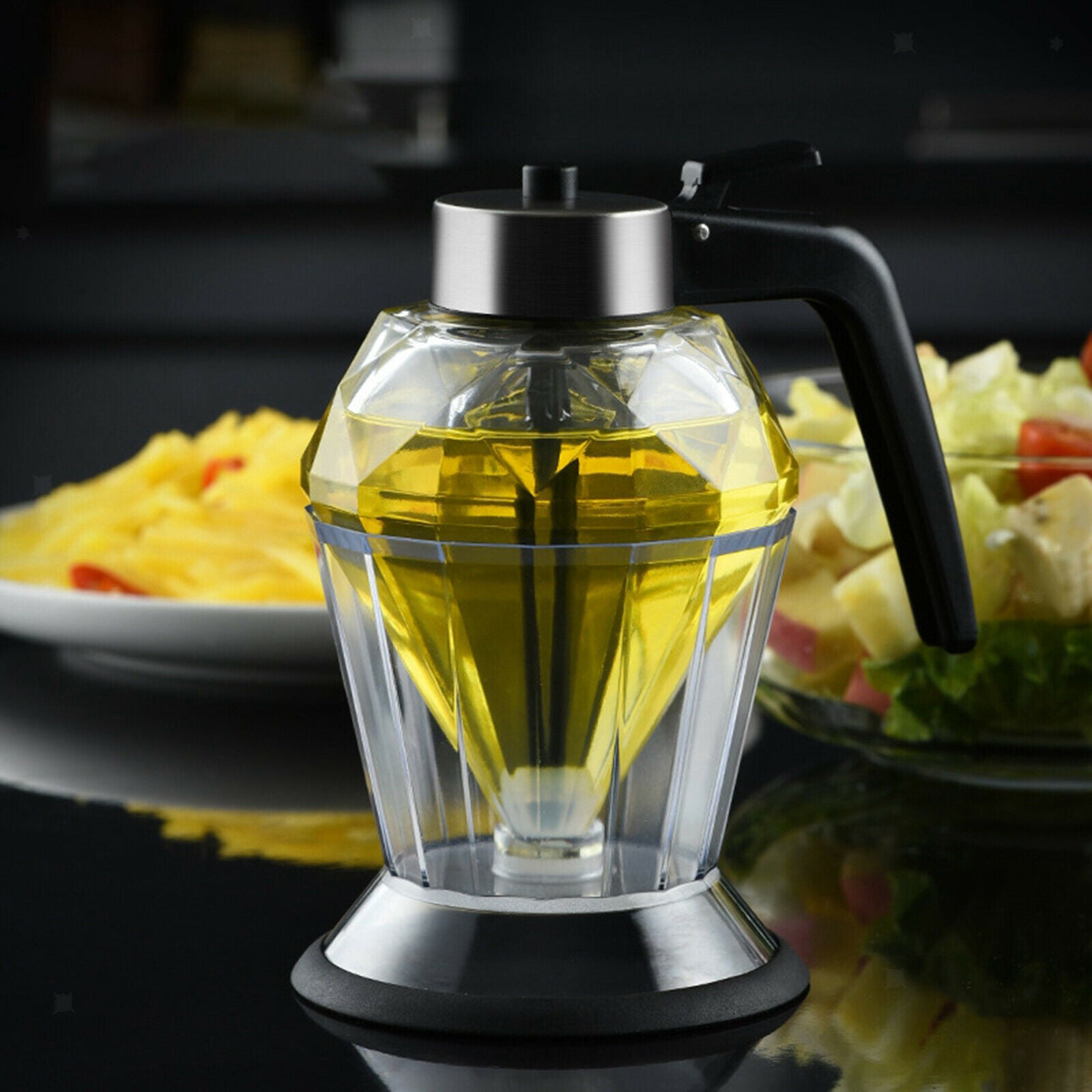 Kitchen Olive Oil Bottle Japanese Style Dustproof Kitchen Seasoning Bottle