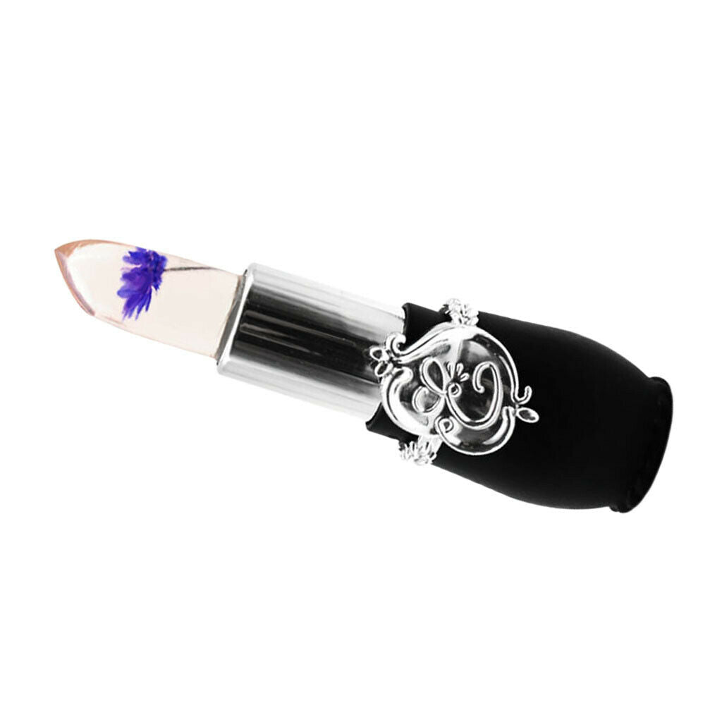 Jelly Flower Lipstick Lasting Temperature Changing Lip Balm Purple Green