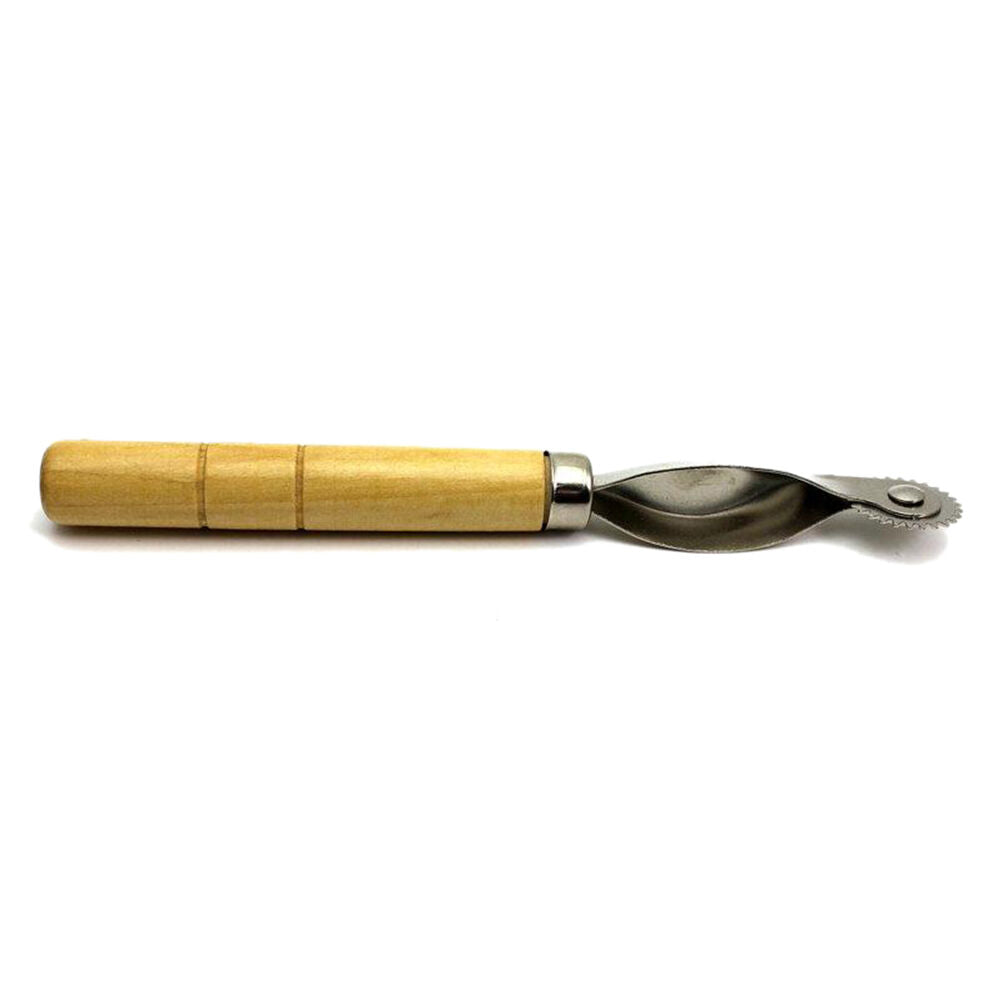 Great 2mm Handmade Wheel Punch Tool Craft Leather Fabric Needle Sewin.l8