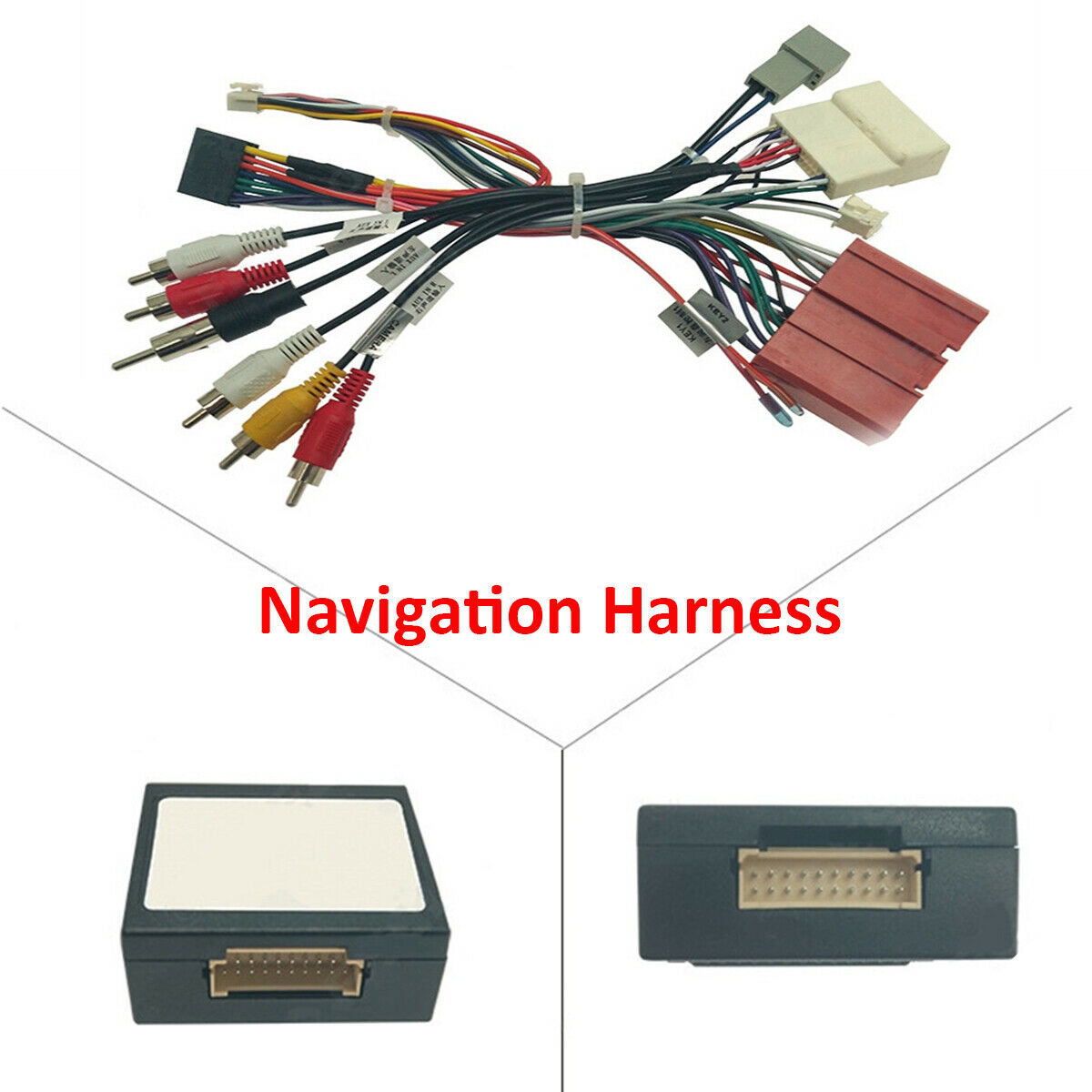 1× 16PIN Audio Wiring Harness With Canbus Box For Mazda Atenza 14-16/ CX-4 16-19
