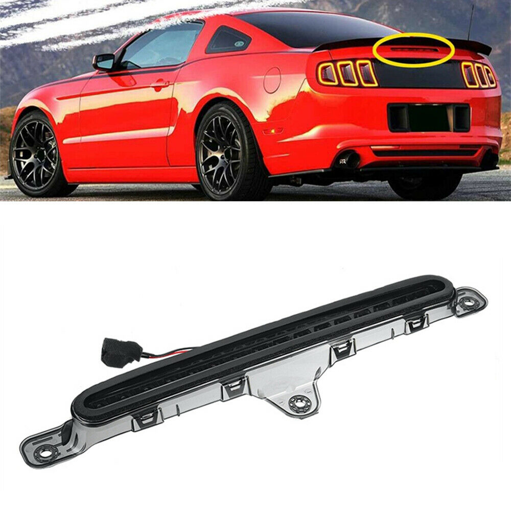Smoky Black Car LED Rear 3rd Brake Light Stop Lamp For Ford Mustang 2010-2014