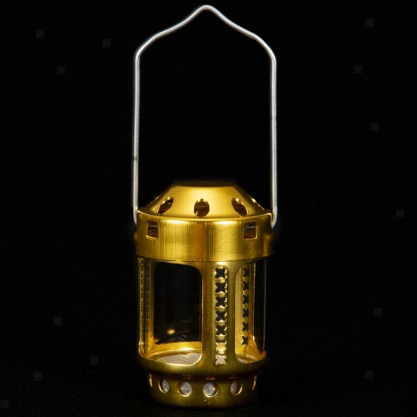 Metal Tealight Holder Outdoor Indoor Camping Hanging Lantern Tent Lights