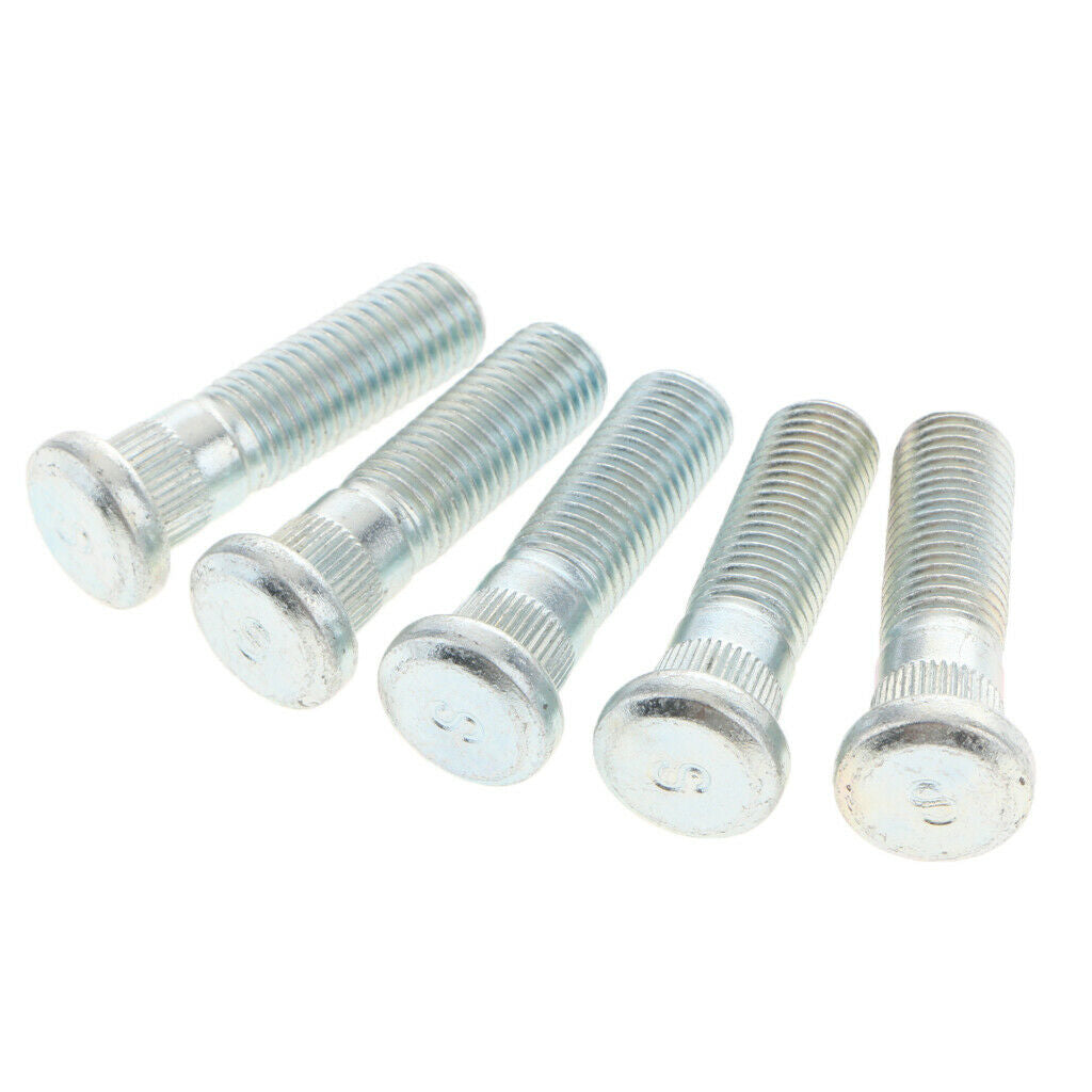 5 Pieces M12*1.5 Serrated Wheel Stud 90113-S84-901 for  Acura Isuzu