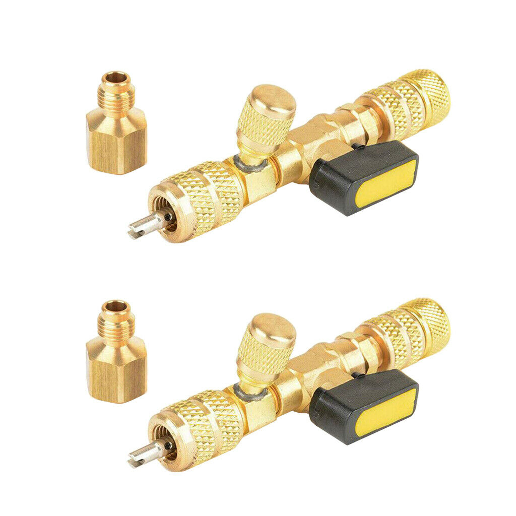 2x Copper Valve Core Remover Installer Replacement Engine Valve Tools 18cm