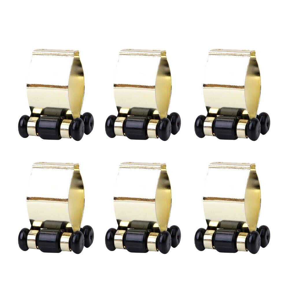 6Pcs/Lot Pool Cue Billiard Stick Rack Clips - Duarble Metal - Billiards Cue Wall