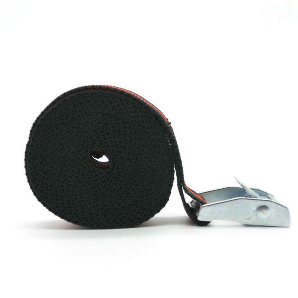 4 pieces cam buckle lashing straps 2.5meters x 25mm for trailers, caravans