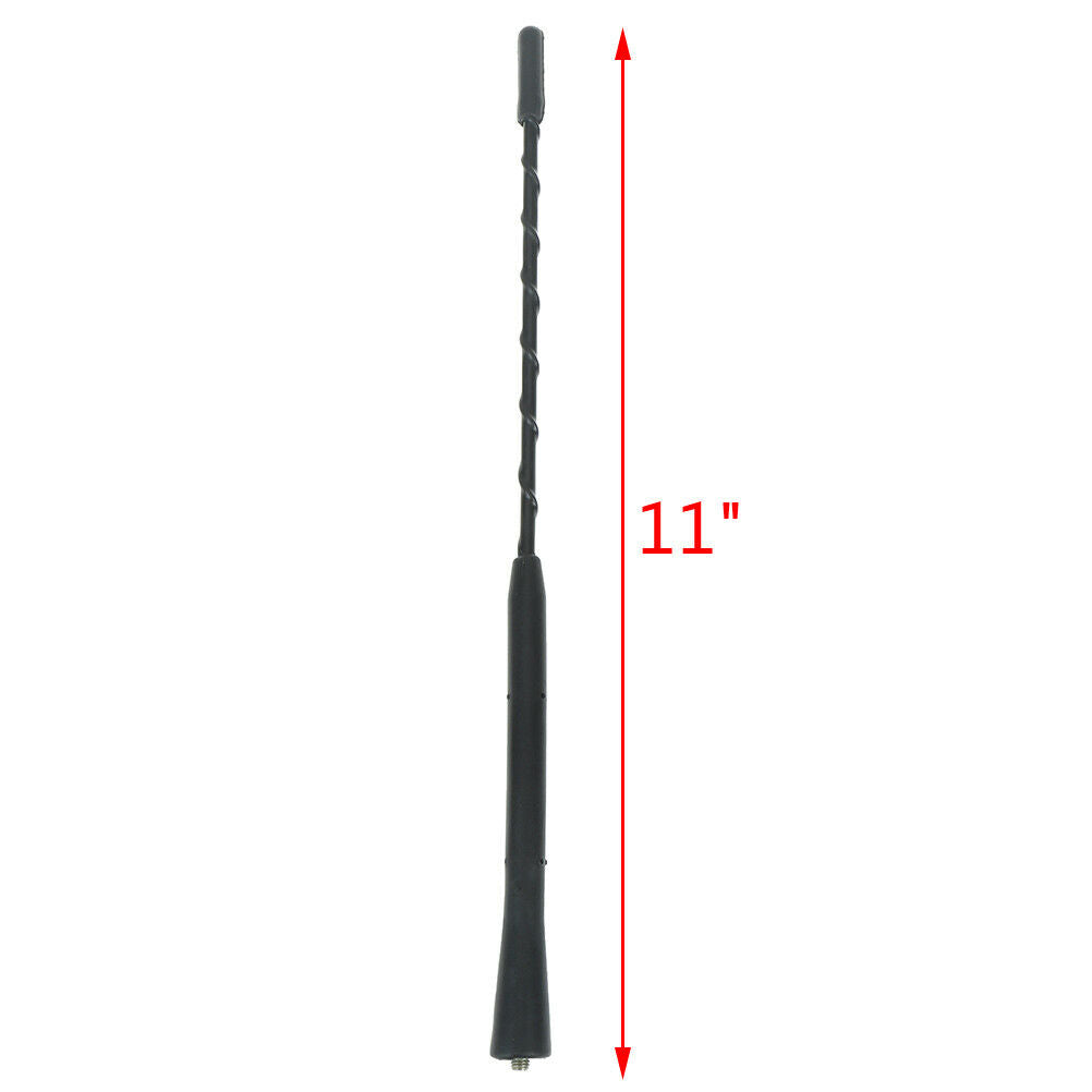 11 inch universal car roof mast whip stereo radio FM/AM signal aerial ant.l8