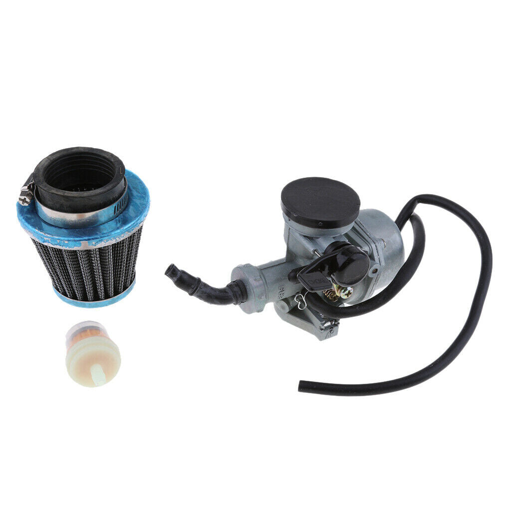 Carb Carburetor with Air Filter Oil Cup for Kawasaki KLX110 2002-2010