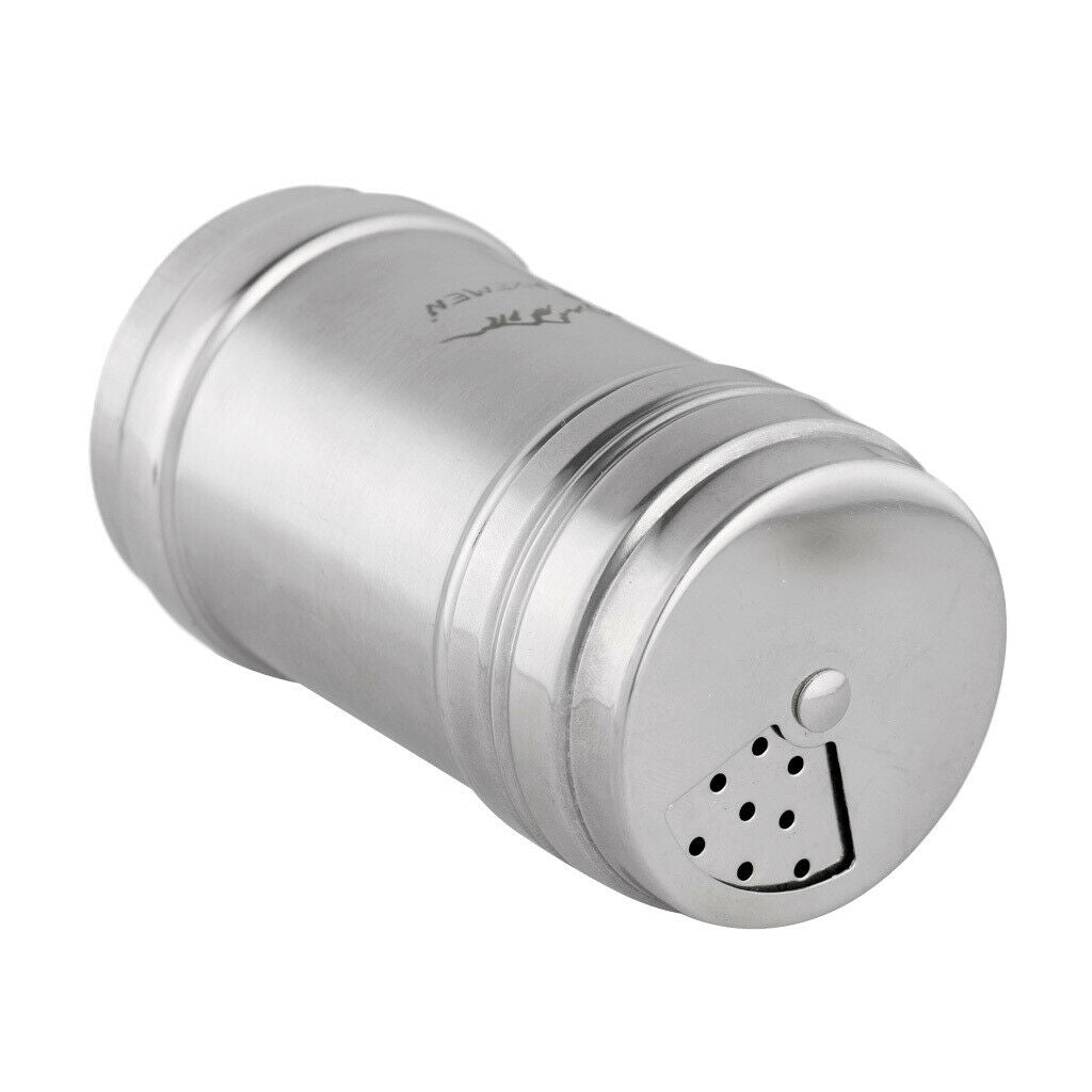 Spice Sugar Shaker Dispenser Stainless Steel for Camping