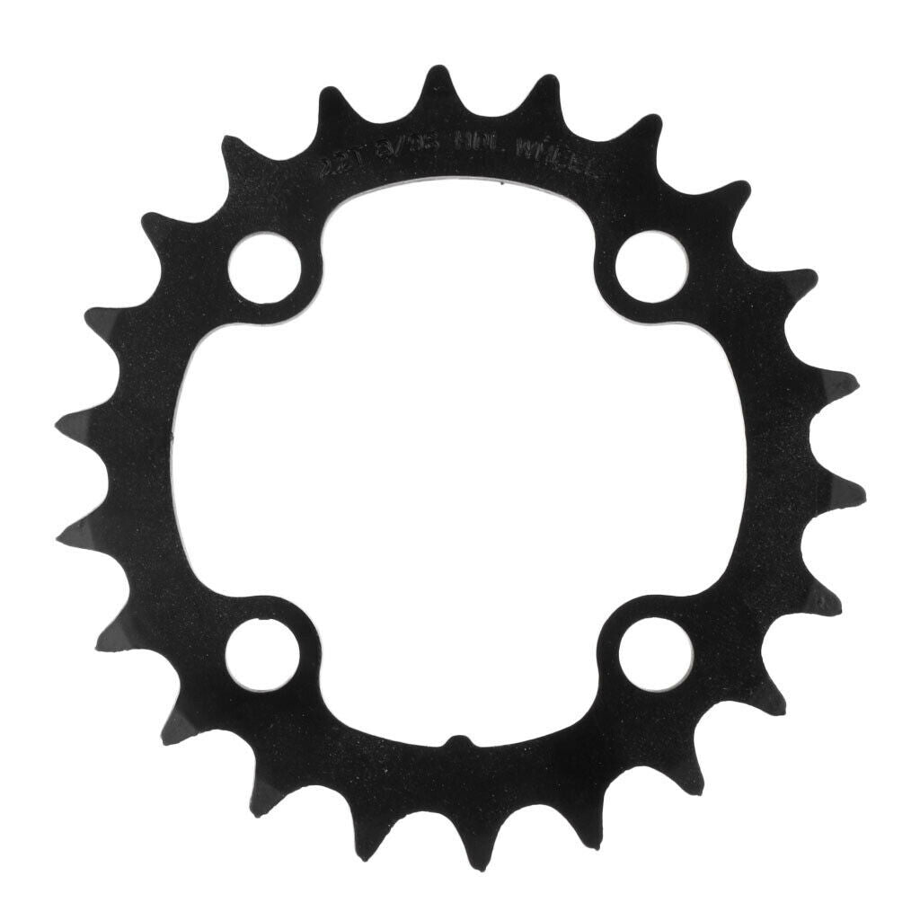 Road Bike Single Chainring 104mm 4 Bolts Mountain Bicycle Chain Ring 22T