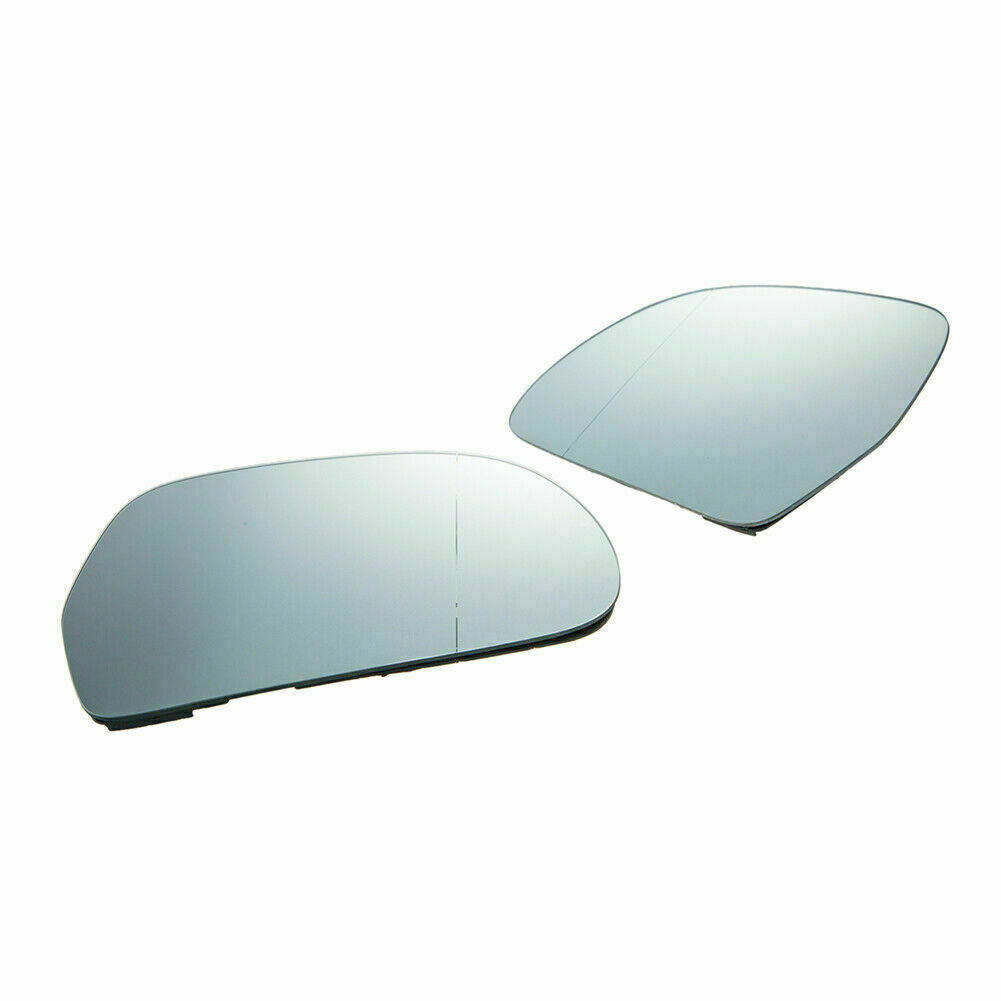 Pair Heated Door Side Mirror Glass and Backing Plate Fits AUDI A4 S4 A5 S5 10-16