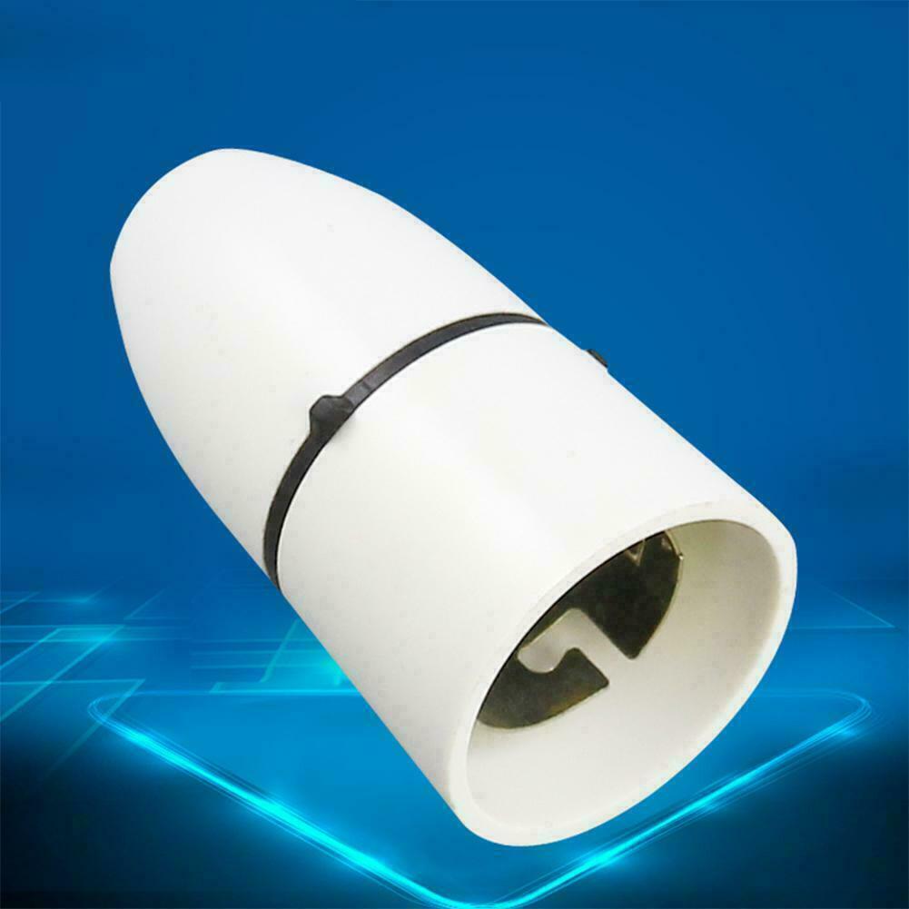 Quality Switched Bayonet Lamp Holder Cord Grip B22 Fitting Light Hot Cap F8N5