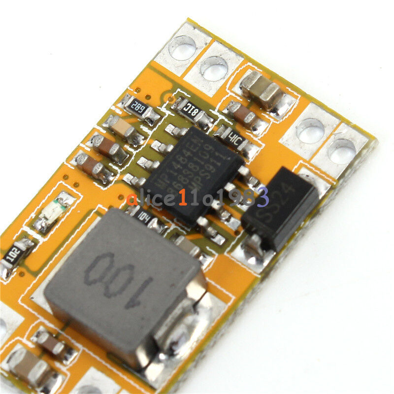 9V/12V/19V To 3.3V DC-DC USB Step Down Buck Power Supply Module 3A For Car