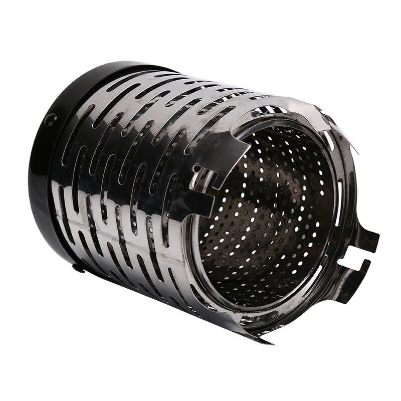 Stainless Steel Portable Mini Camping Warmer Heater Cap Outdoor Gas Stove  Tt