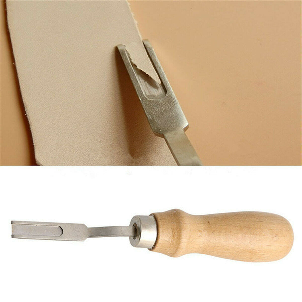 Leather Cutting Skiving Trimming Tool French Style Leather craft Edge Beveler