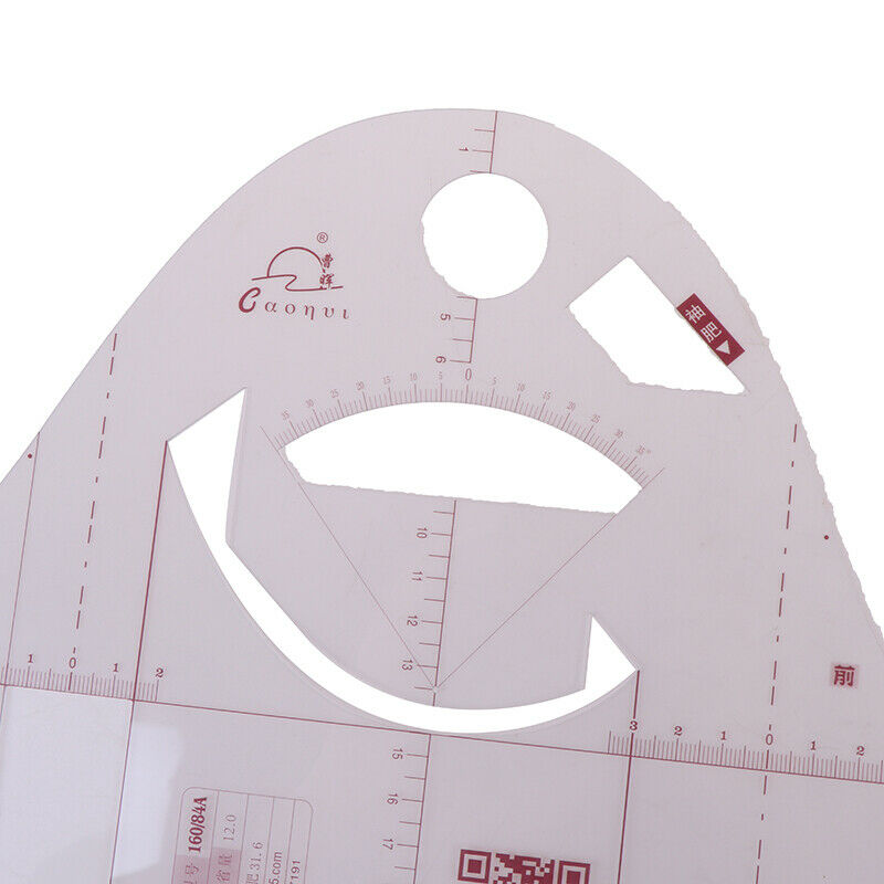 1:1 Fashion Design Ruler Teching Apparel Drawing Templete Garment PrototyperBDA