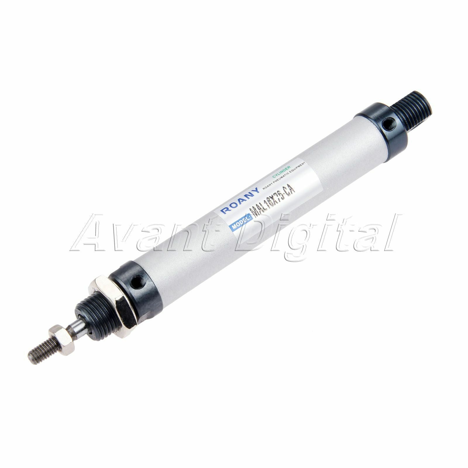 Pneumatic Air Cylinder Single Rod MAL16*75 Bore 16mm/0.63" Stroke 75mm / 2.95"