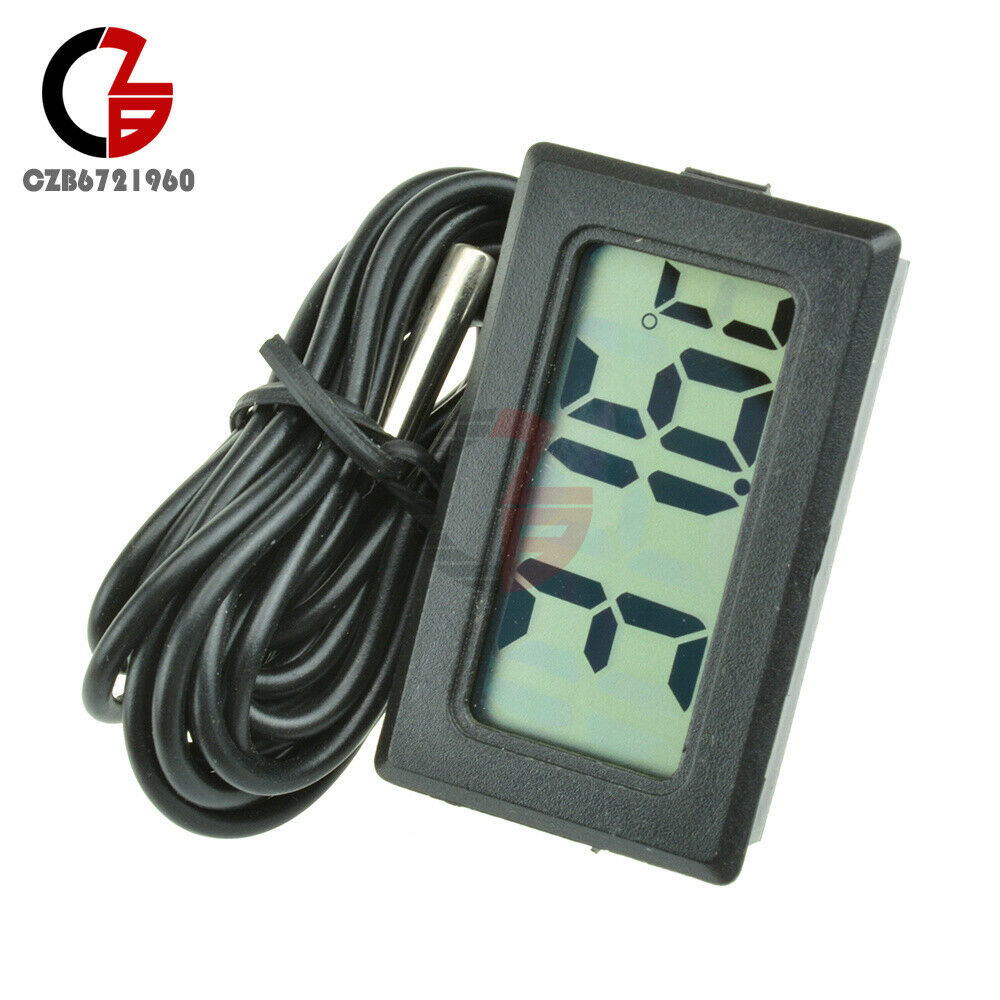 Digital T110 TP10 2m Thermometer Temperature Meter Probe -50°C -70°C Arduino