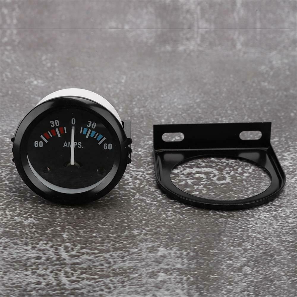 2 inch 52mm Car Ammeter Voltmeter 60-0-60A AMP Gauge Volt Meter for Modificaton