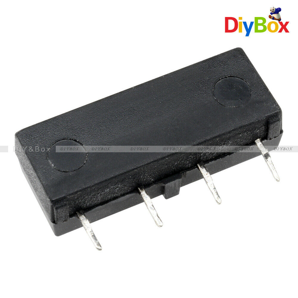 10PCS 4PIN 12V Relay SIP-1A12 Reed Switch Relay for CHANG Relay