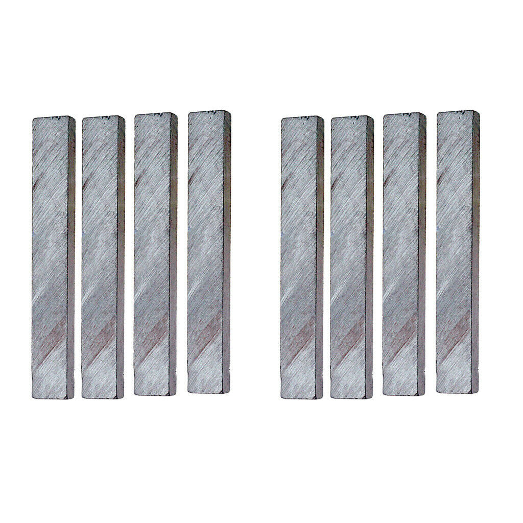 8x Electric Guitar Pickup Bar Magnet Parts for Guitar Pickup Parts, 60mm Length