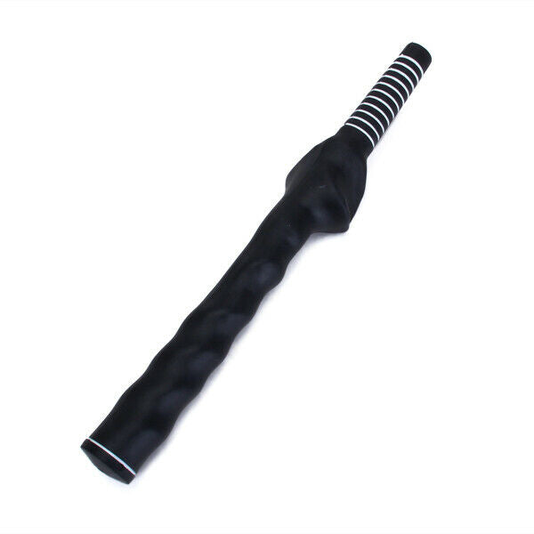 2x Black Golf Golfer Swing Training Practice Aids Grip Trainer Home Outdoor Club