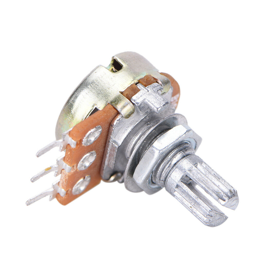 10 PCS WH148 B10K Linear Potentiometer 15mm Shaft With Nuts And Washer TYN G SJ