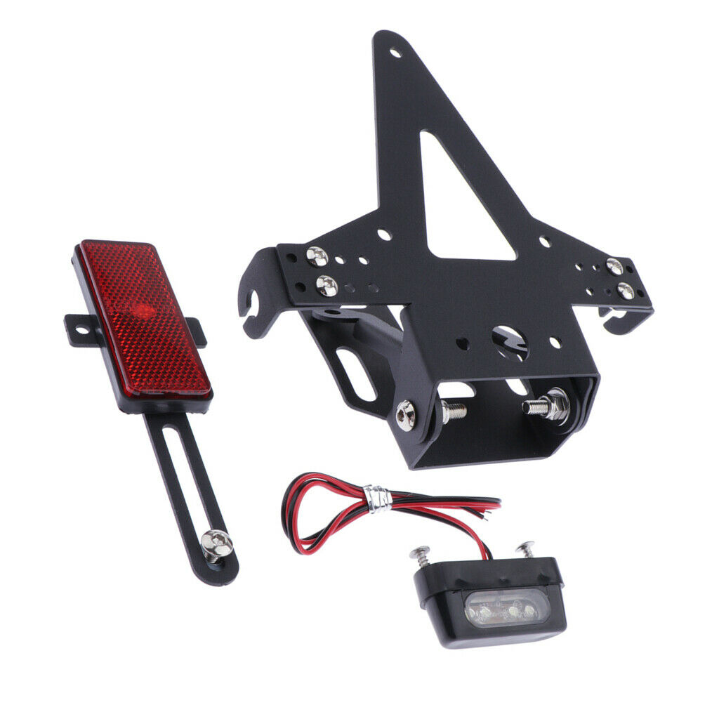 Bracket Rear Light Fender Eliminator Motorcycle CNC License Plate Holder