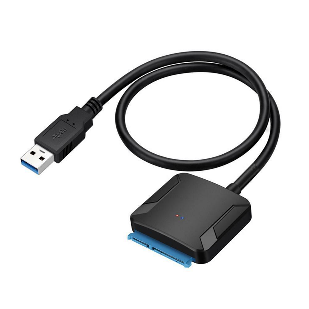 USB 3.0 To Connect SATA 2.5" 3.5" PC Laptop Hard Disk Drive SSD Adapter Cable