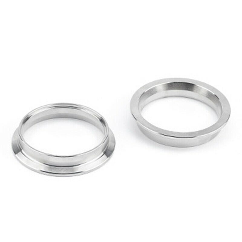 2.5 Inch 63mm Male/Female V-Band Clamp Flange Kit Turbo Downpipe Wastegate VU3T8
