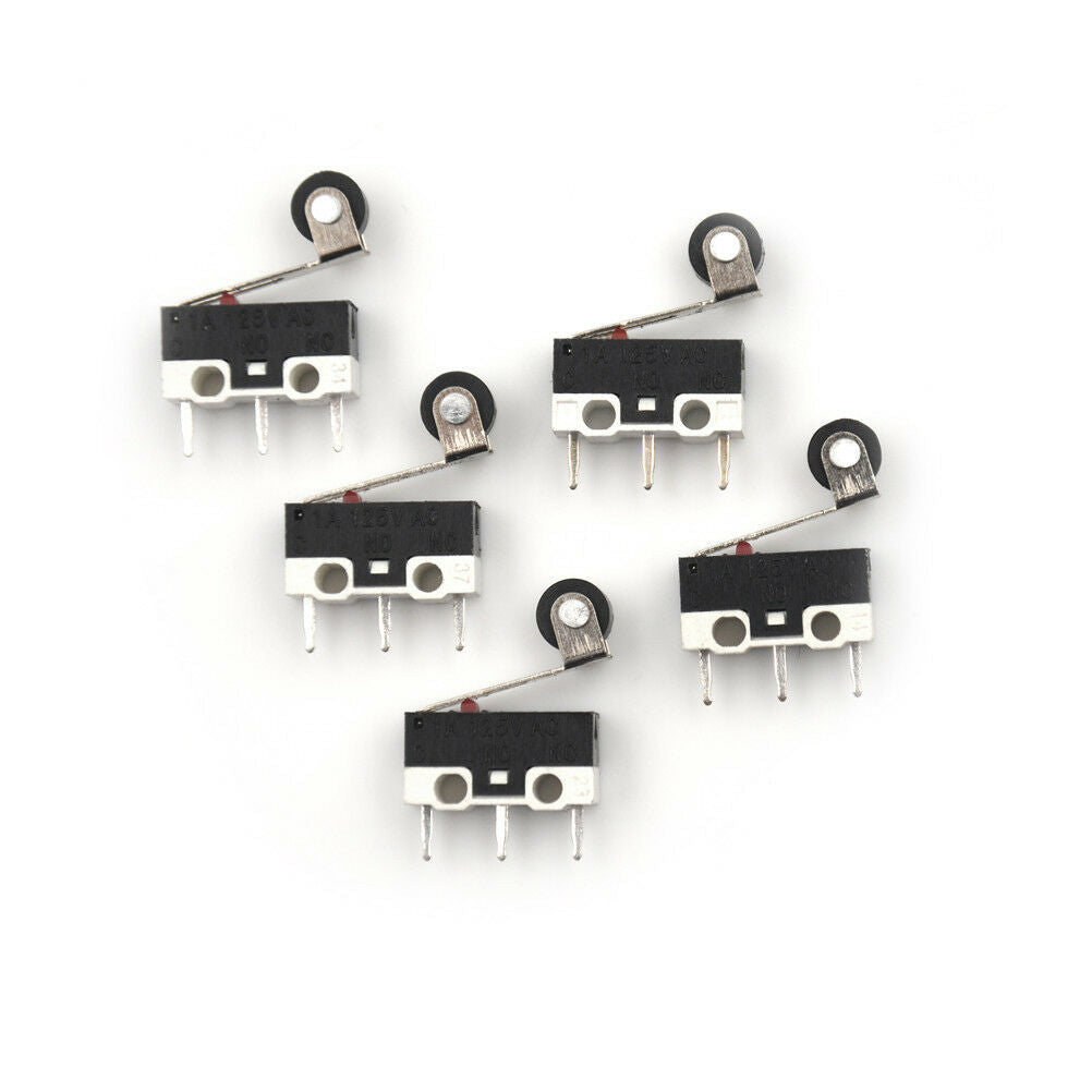 10X Ultra Mini Micro Switch Roller Lever Actuator Microswitch SPDT Sub Swi.l8