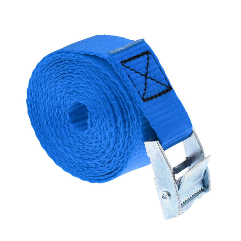 2 Pieces Luggage Tying Straps Cam Lock Buckle 16 Feet