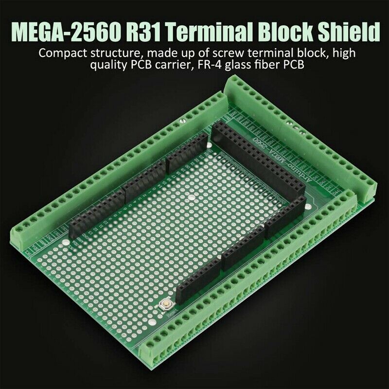 MEGA-2560 PCB Prototype Screw Terminal Terminal Block Shield Module Block ShieB3