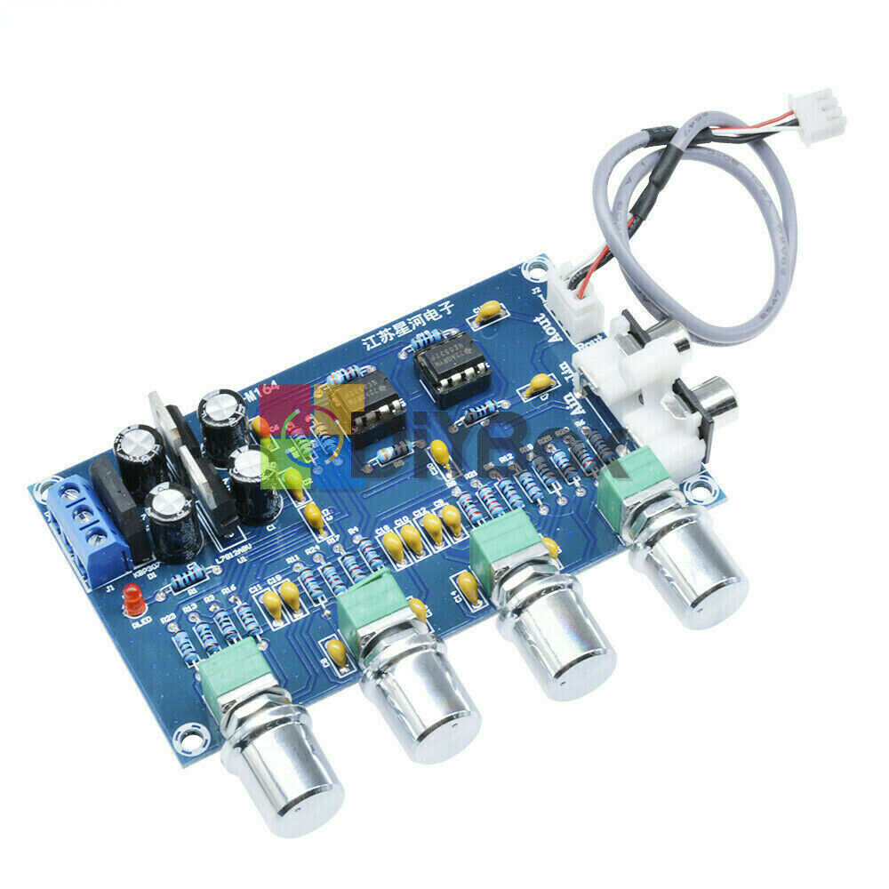 12V 2.0 preamp Stereo HIFI NE5532 Tone Board Preamplifier Dual op amp