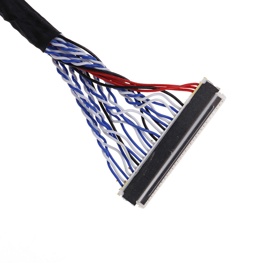 25cm 8 bit lvds cable fix-30 pin 2ch for 17-26inch lcd/led panel controlle.l8
