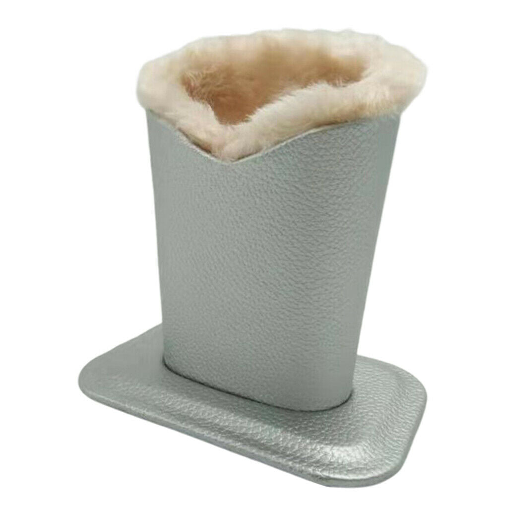 Pack of 2 Anti-Scratch Plush Lined Eyeglasses Holder Glasses Stand Case Desk
