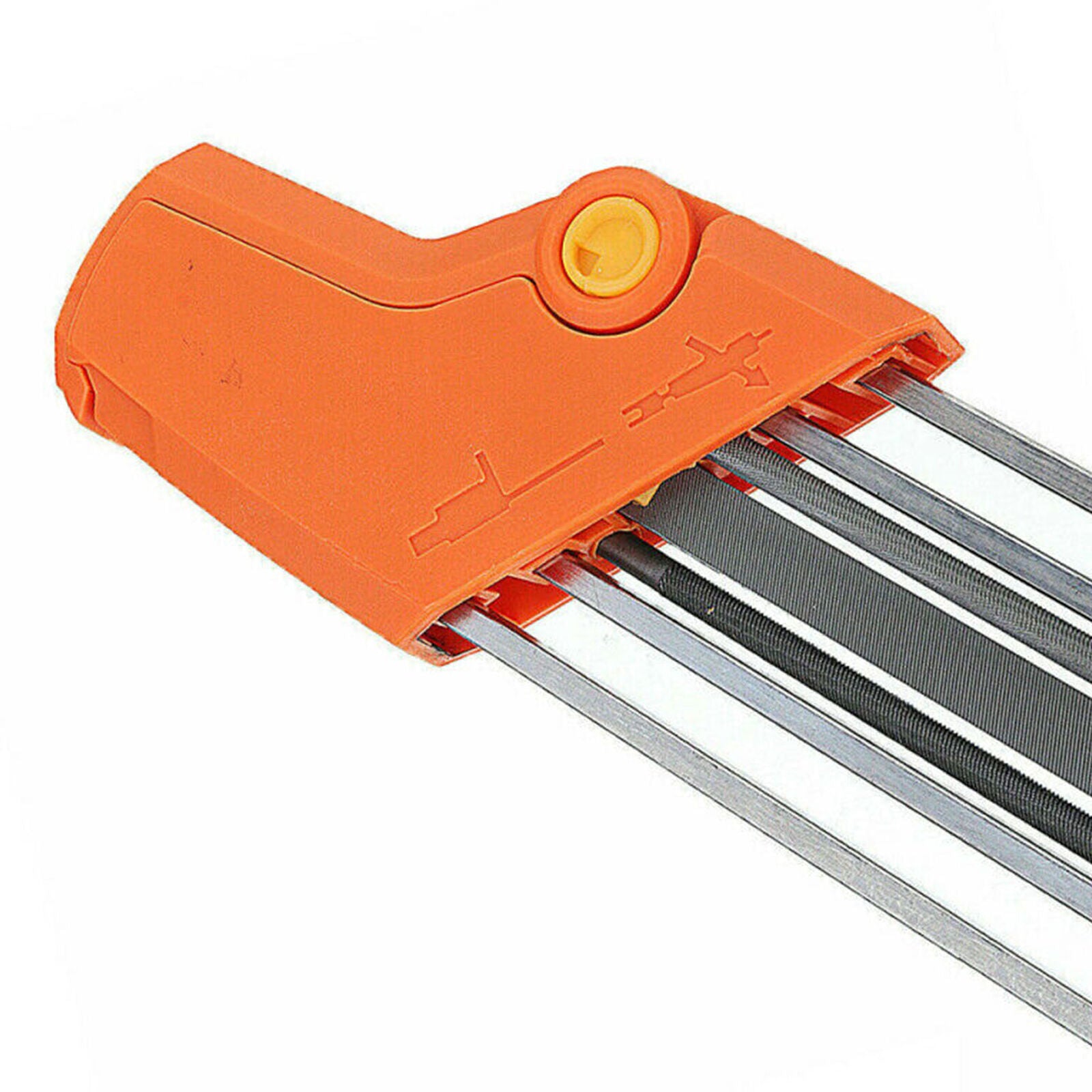 For 56057504303 2IN1 Chainsaw Chain Quick Sharpener Metal File 3/8" 4.0mm