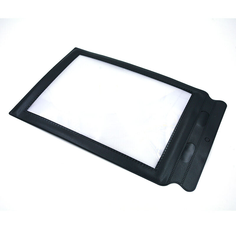 Economic A4 Giant Assisted Reading Magnifying Glass Sheet 3X Magnifier LJBDAU