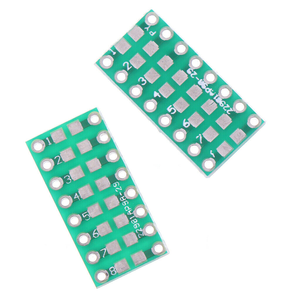 10Pcs SMD/SMT components 0805 0603 0402 to DIP adapter PCB board converter DD