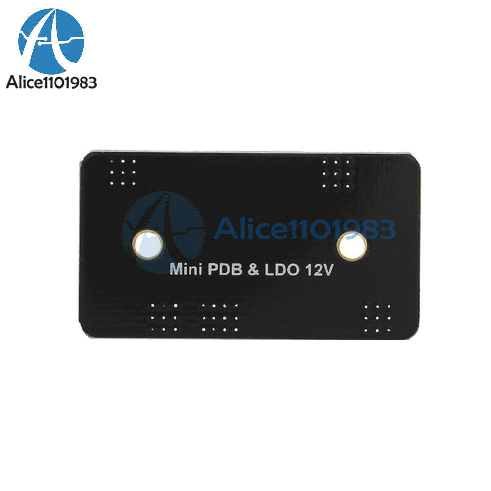Mini PDB Power Distribution Board LDO 12V Linear Regulator 3~6S FPV Multicopter