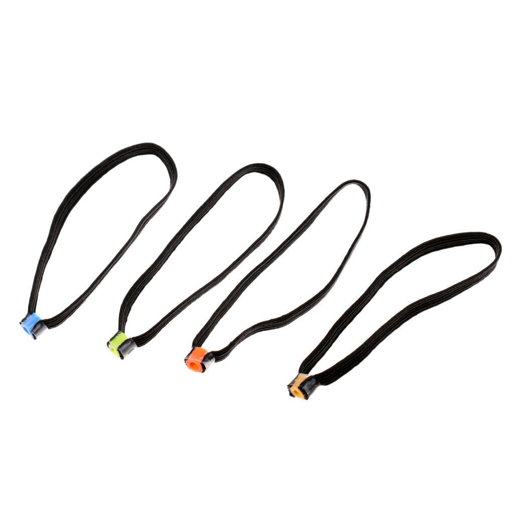 4 Packs Tippet Spool Tenders 8.2cm Fly Line Leader Elasticity Tippet Rings