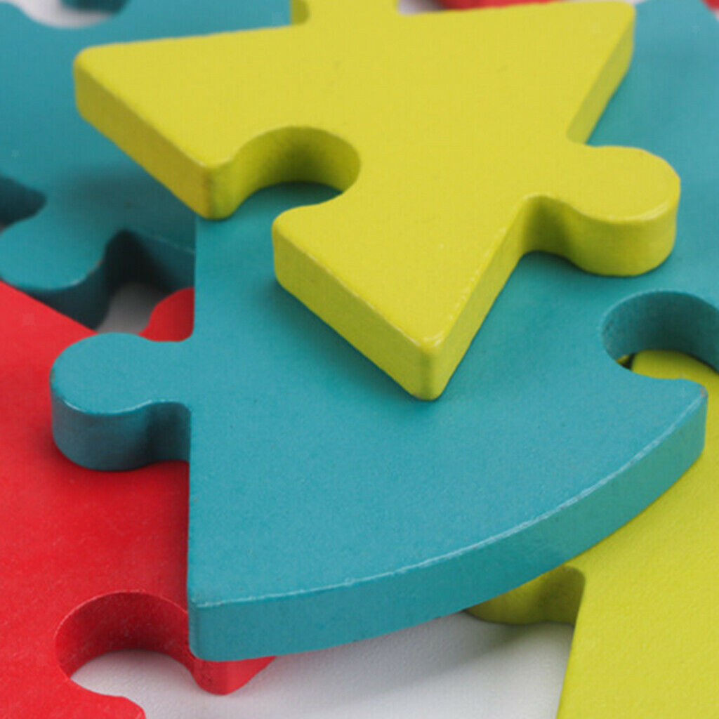 40Pieces Colorful Jigsaw Puzzles Learning Game Toys Gift for Boys Girls